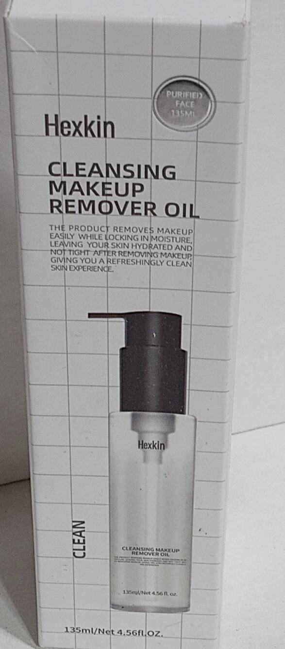 Hexkin Cleansing Makeup Remover Oil 135ml - Hydrating Facial & Eye Makeup